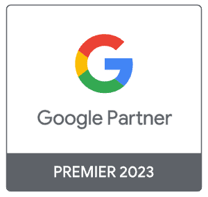 Google Premier Partner 2023 Logo
