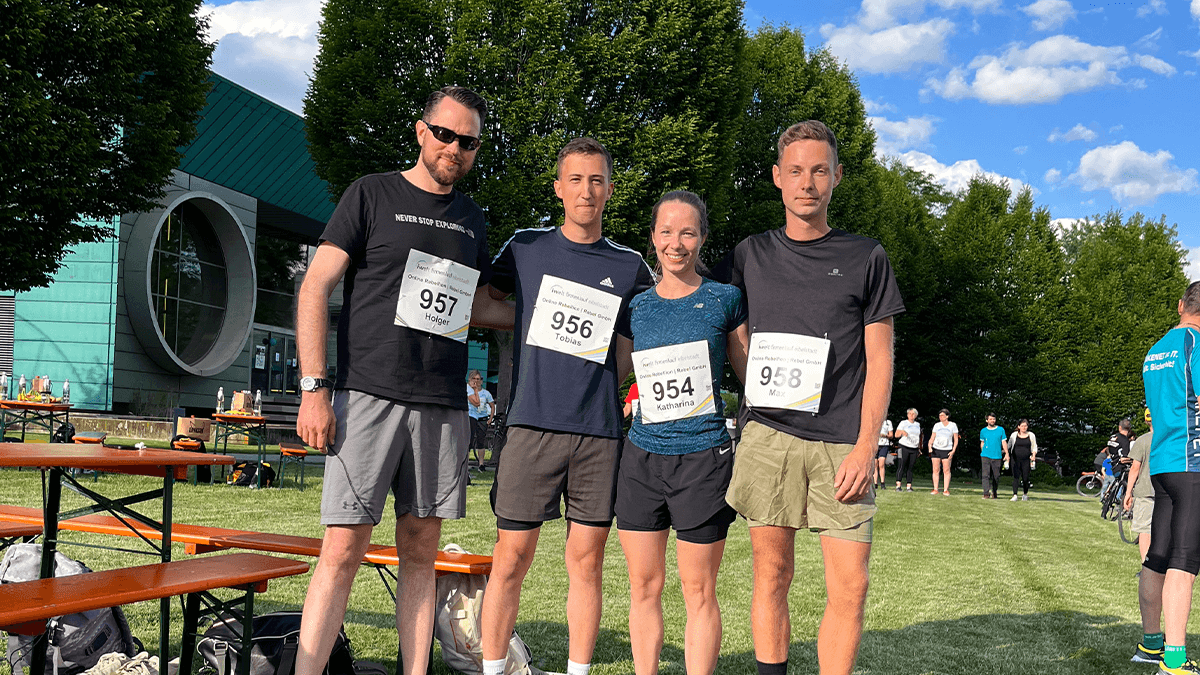 Unsere Rebellen beim Firmenlauf