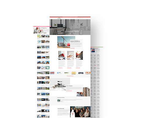 wir lieben bau website
